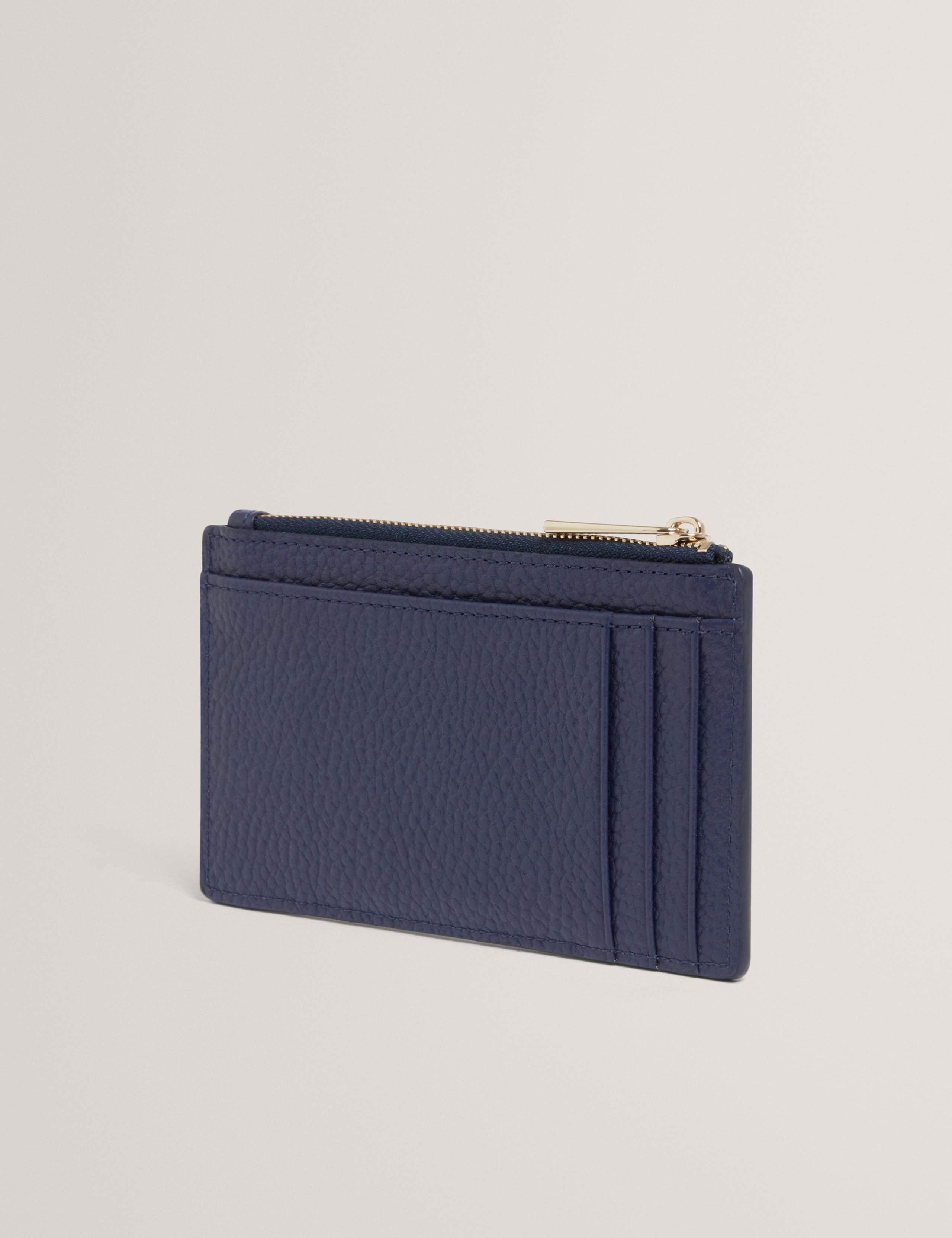 Ted Baker leather zip card holder, imported from the UK