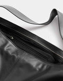 Autograph leather zip slouchy shoulder bag, UK version