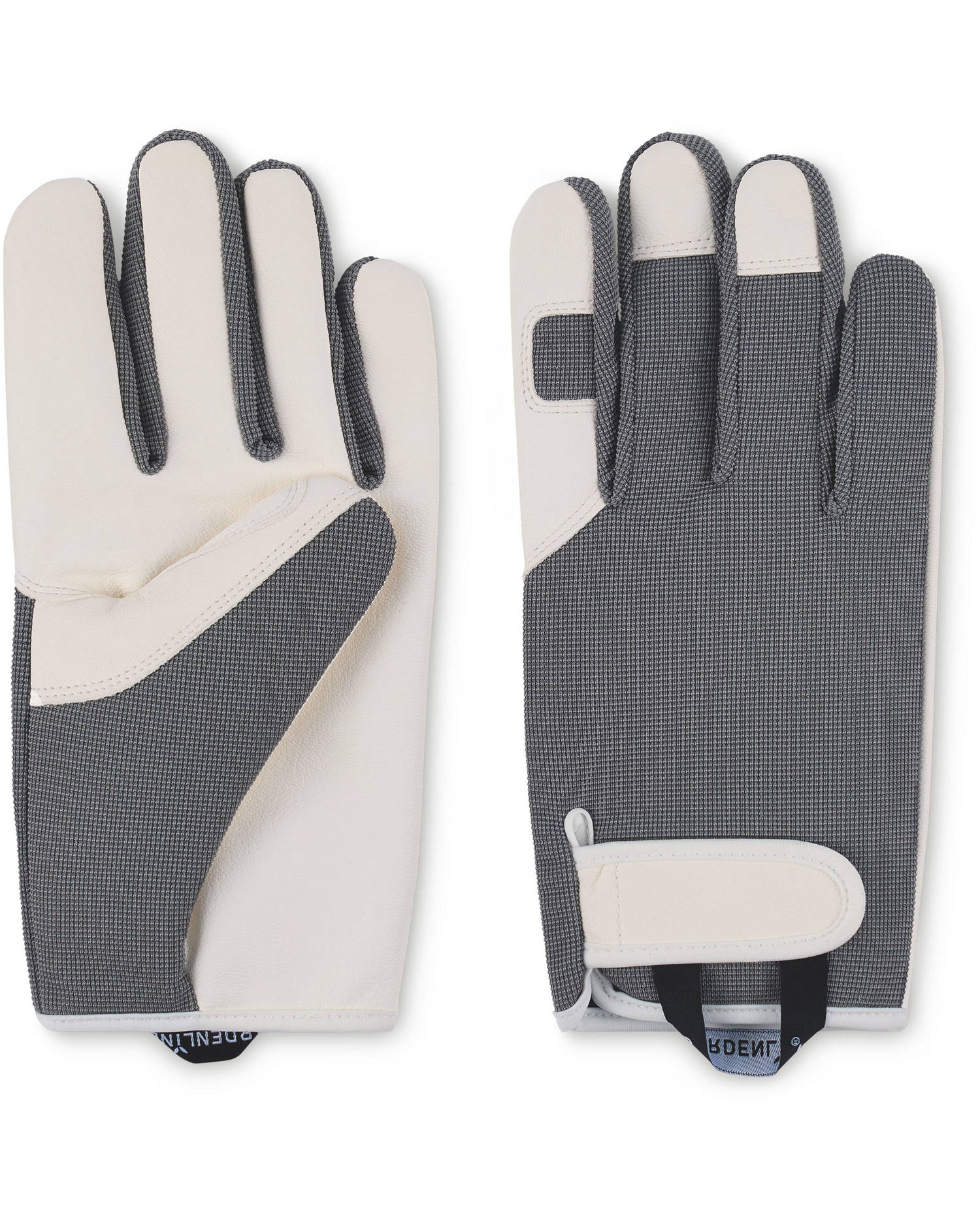 Leather Garden Gloves in Blue, Grey or Purple, Sizes S-XL
