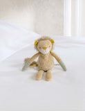 Mamas & Papas Lenny Lion activity beanie toy - British product
