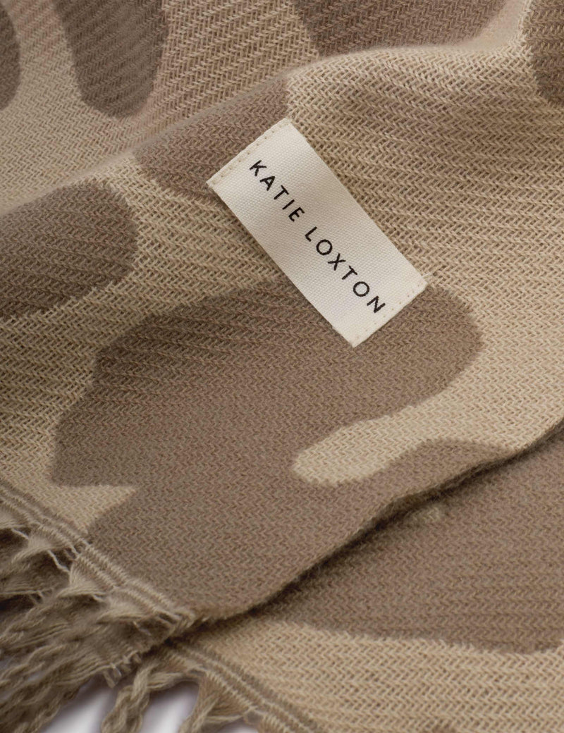 Katie Loxton leopard print blanket scarf - British product