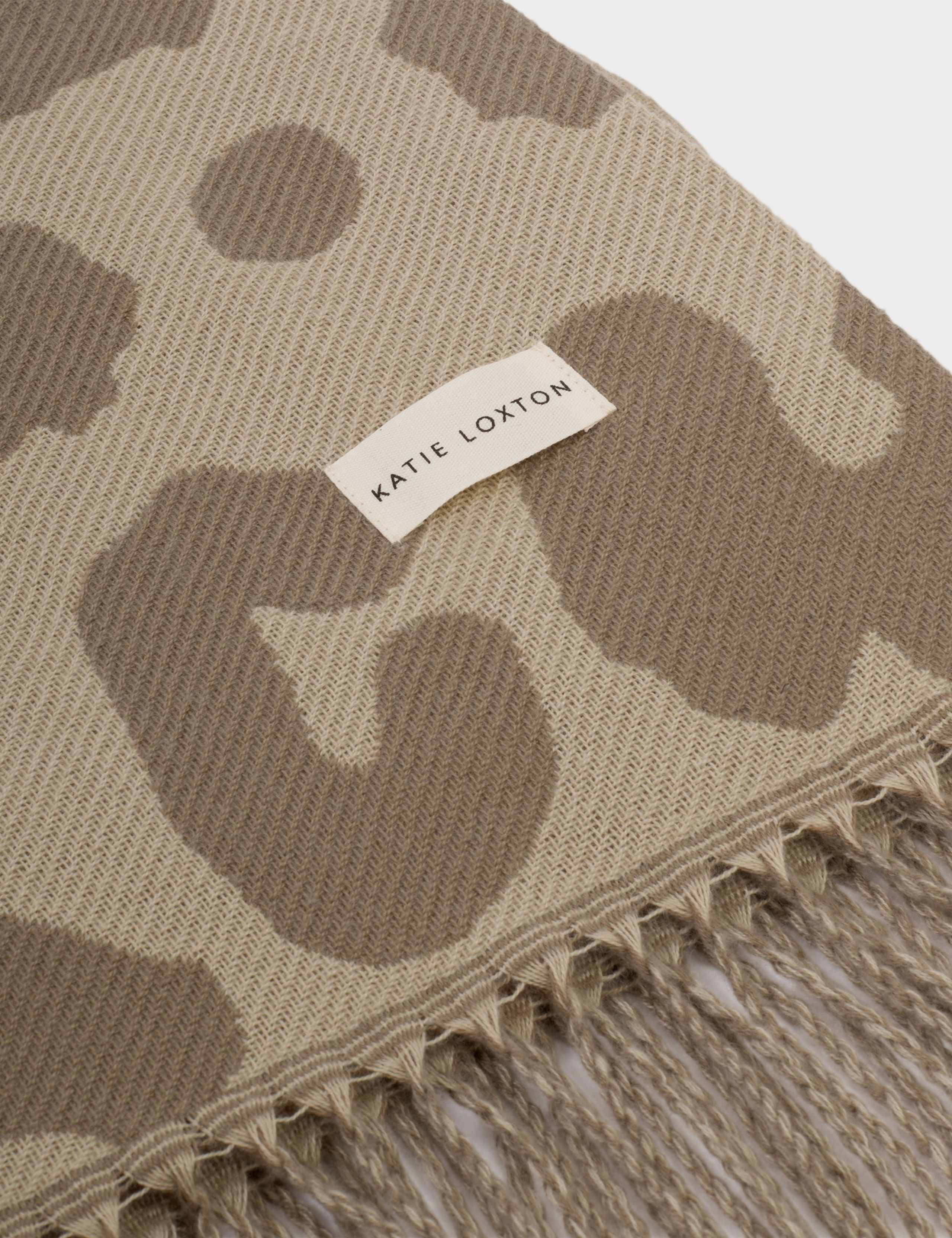 Katie Loxton leopard print blanket scarf - British product