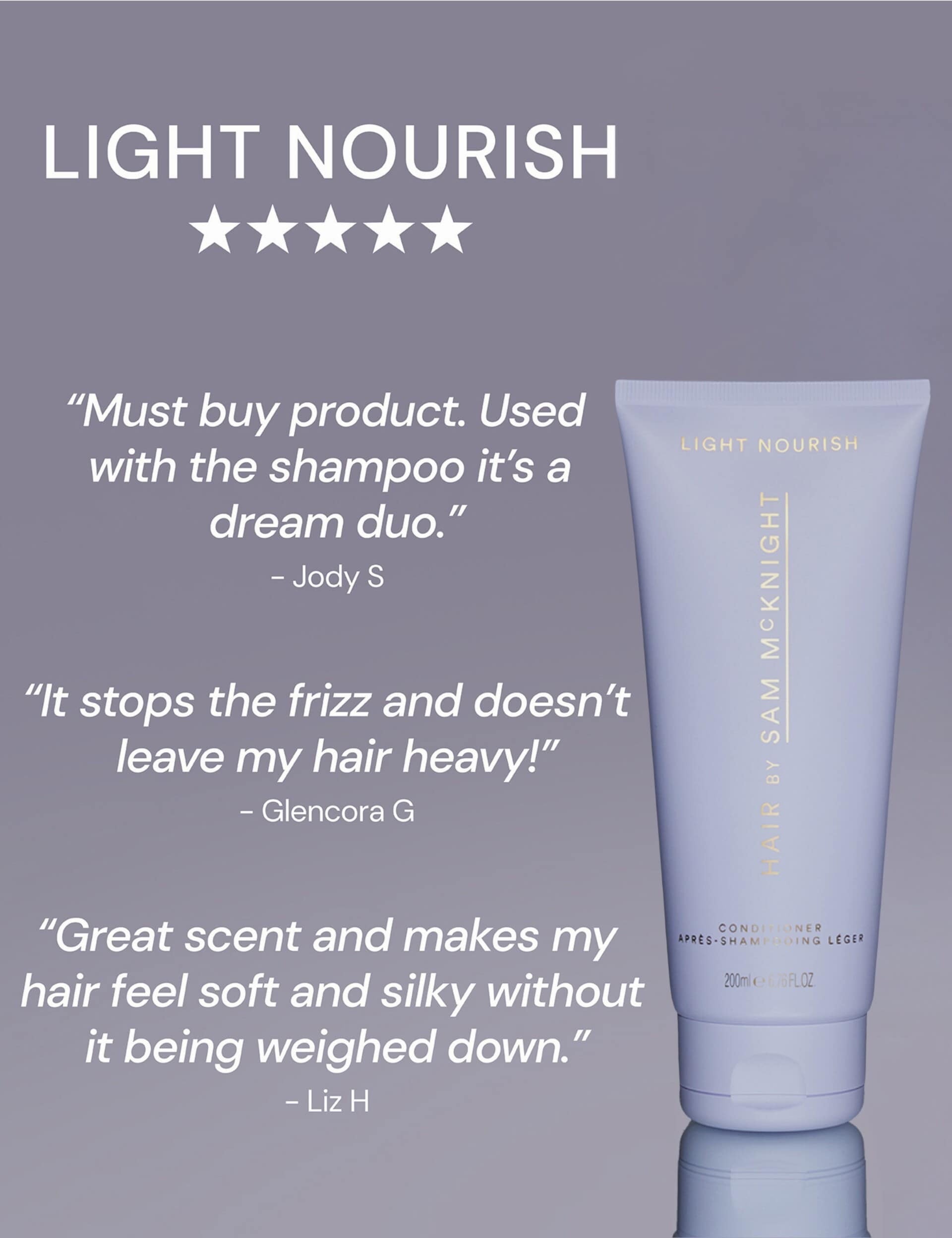Sam McKnight light nourishing conditioner mini 75ml - British product