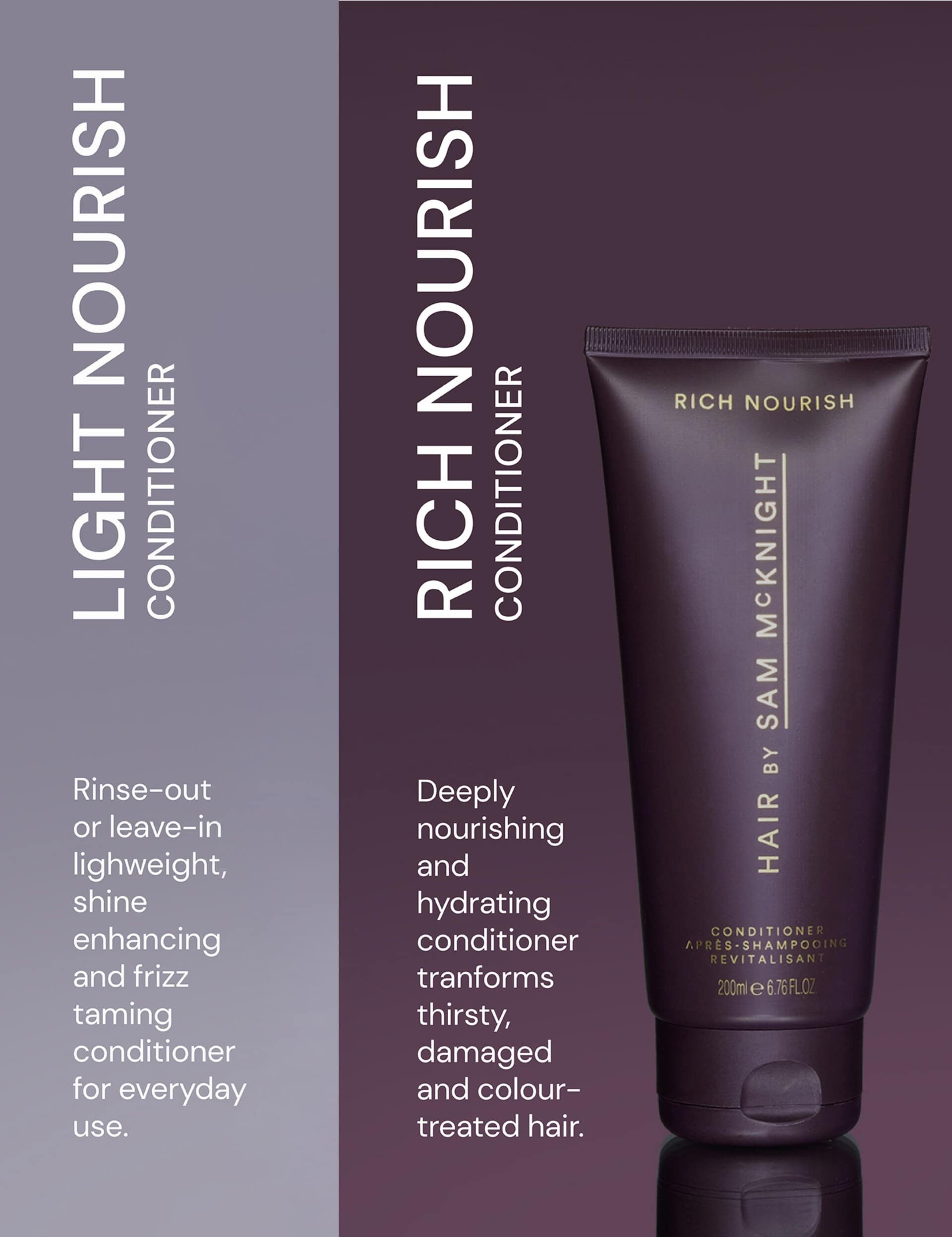 Sam McKnight light nourishing conditioner mini 75ml - British product