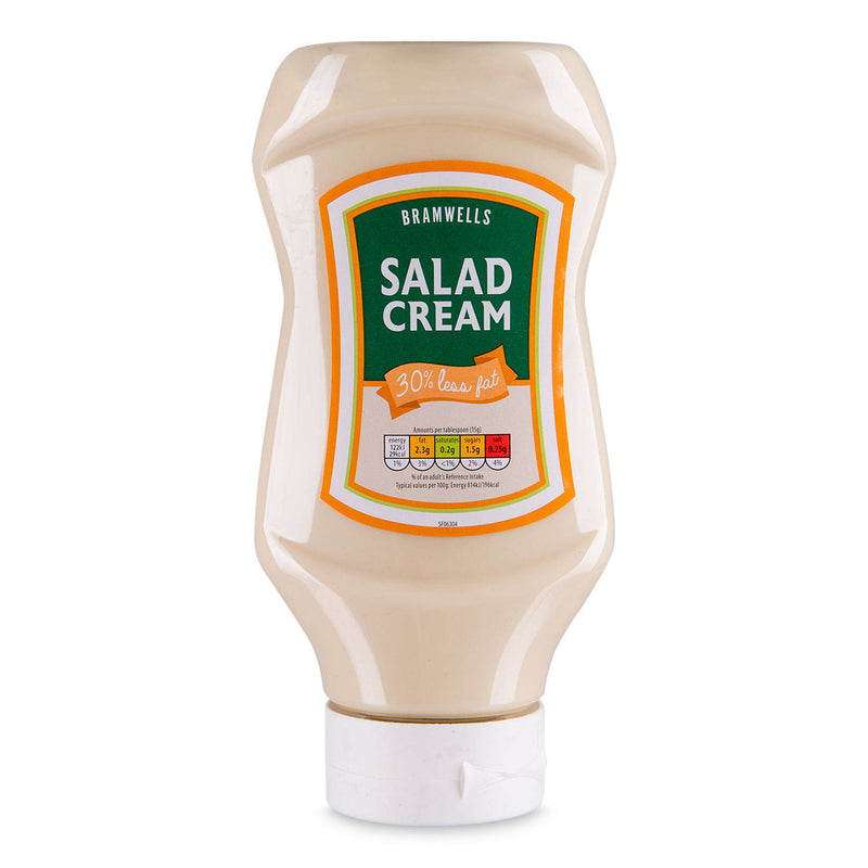 Light Squeezy Salad Cream in a squeezy bottle, British brand