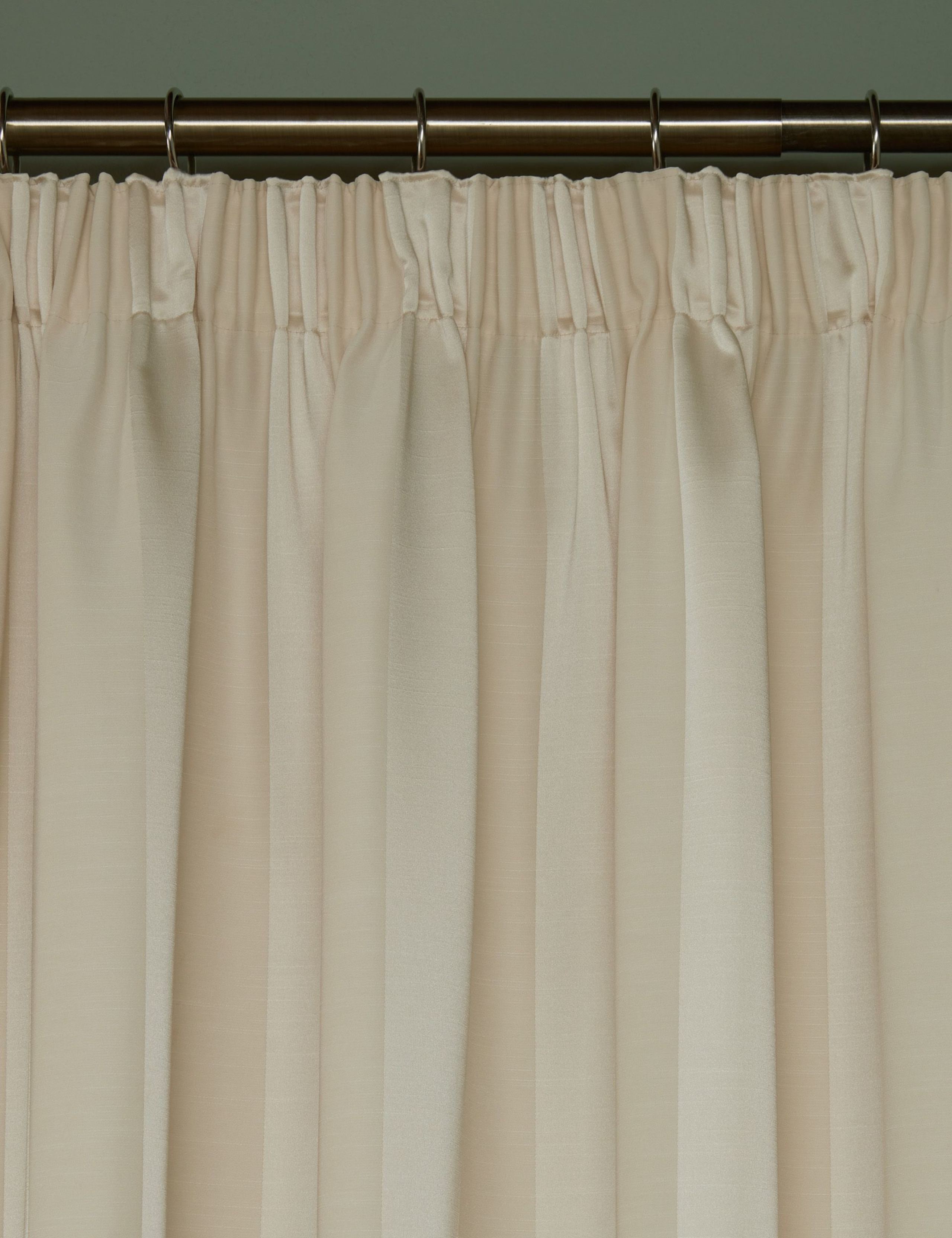 Laura Ashley Lille Stripe Pencil Pleat Curtains, UK version