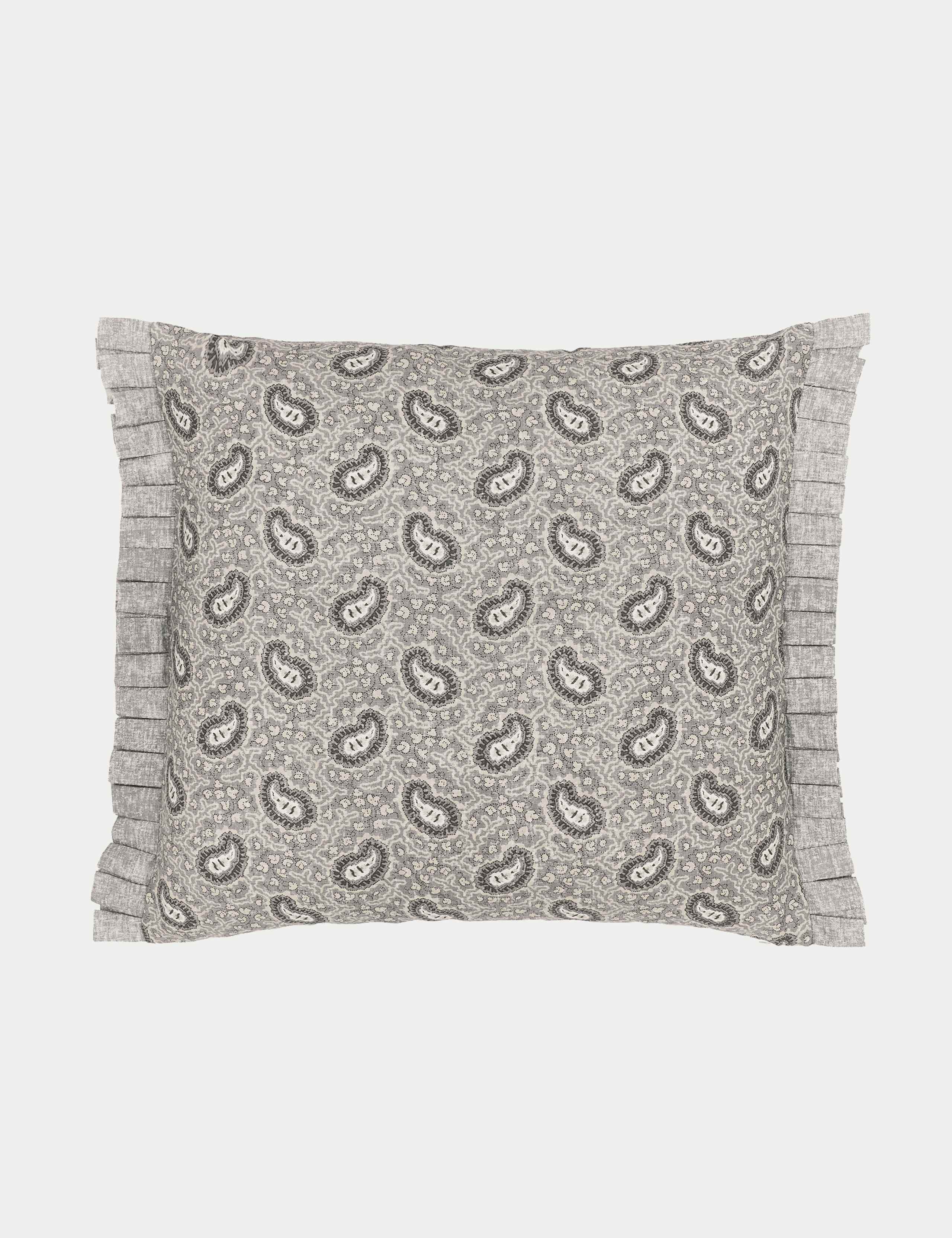 Bedeck of Belfast Cora cushion linen blend 50cm, imported from the UK