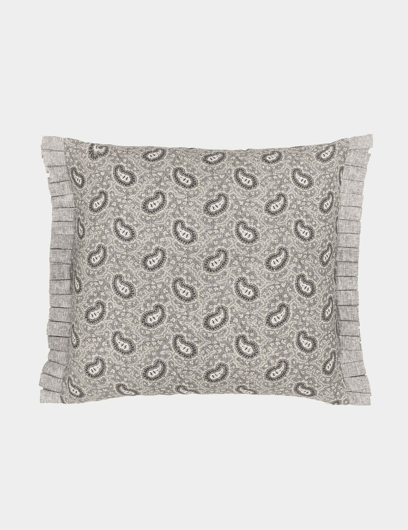 Bedeck of Belfast Cora cushion linen blend 50cm, imported from the UK