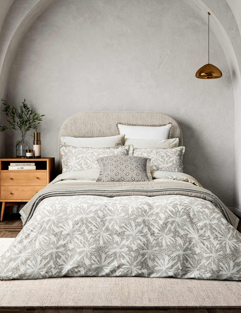 Bedeck of Belfast Cora cushion linen blend 50cm, imported from the UK