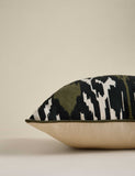 Linen Ikat Cushion 50cm square, UK version