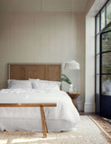 Piglet In Bed linen rich duvet cover in natural blend, UK version