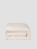 Piglet in Bed linen-rich floral duvet cover - British product