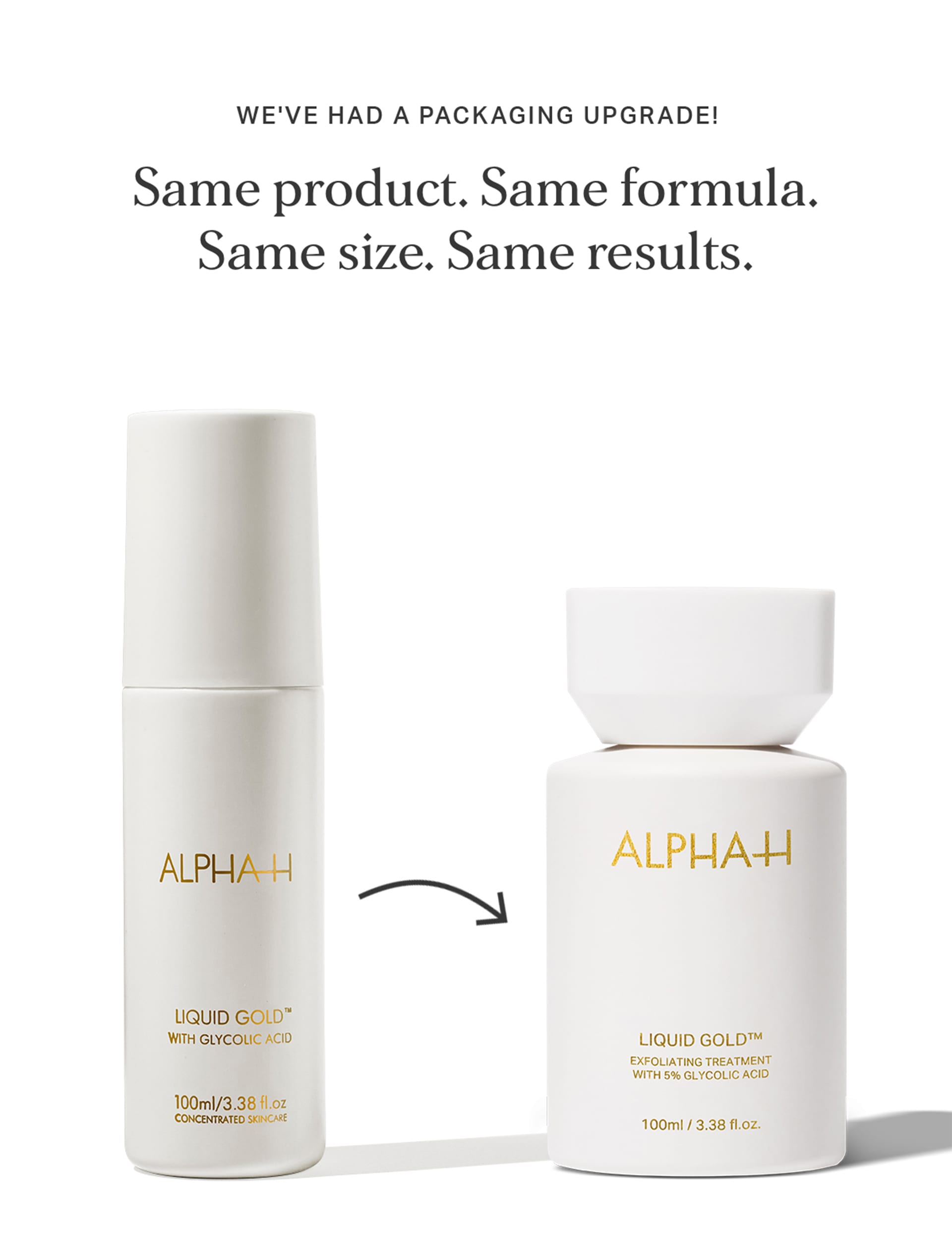 Liquid Gold Exfoliating Treatment with 5% Glycolic Acid 100ml, UK version
