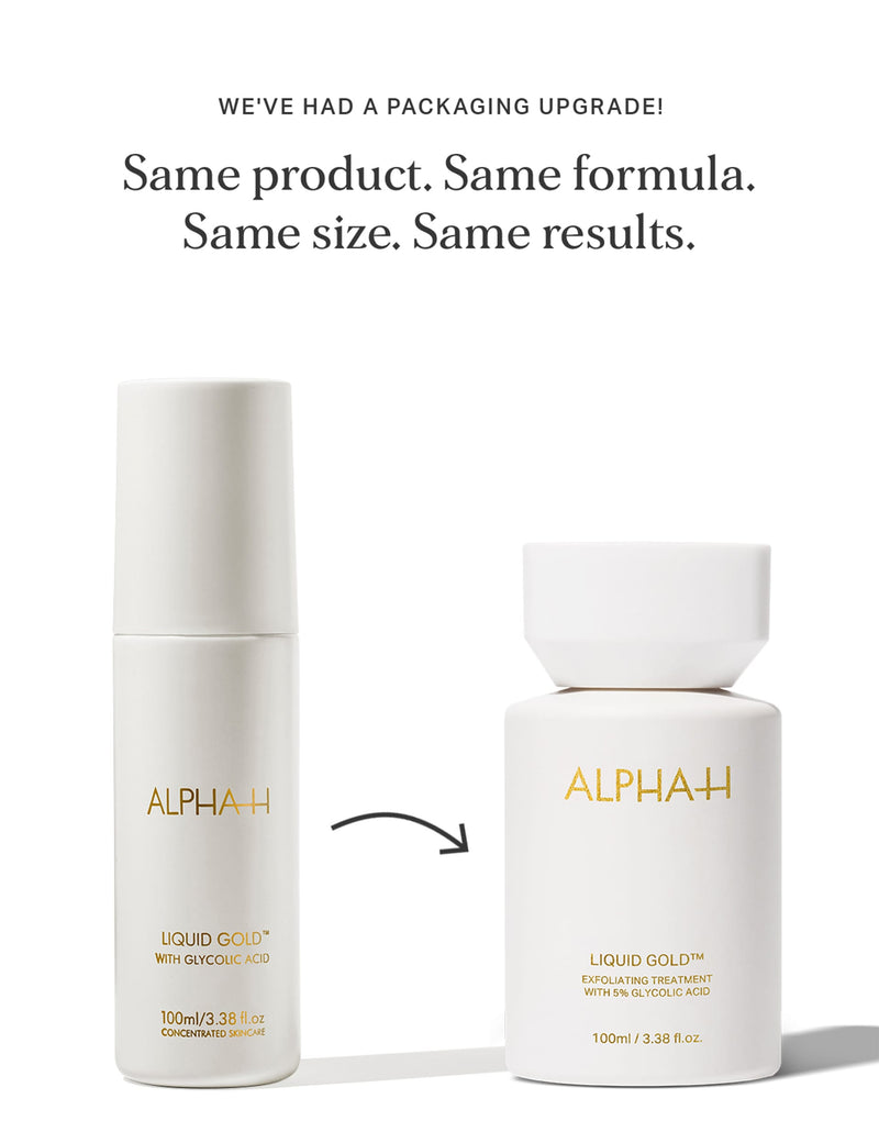 Liquid Gold Exfoliating Treatment with 5% Glycolic Acid 100ml, UK version