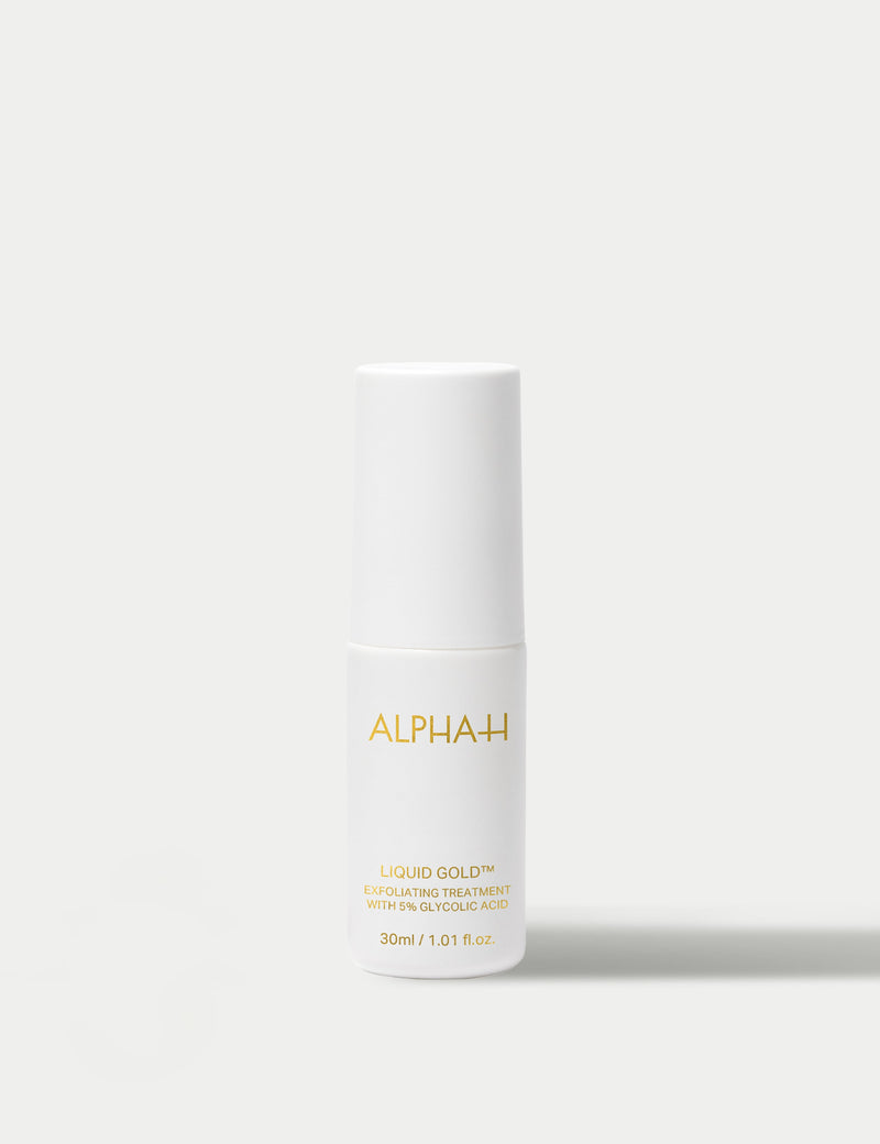 Liquid Gold exfoliating treatment 5% glycolic acid 30ml, UK version