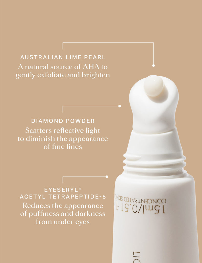 Firming eye cream with Lime Pearl AHAs 15ml, UK version