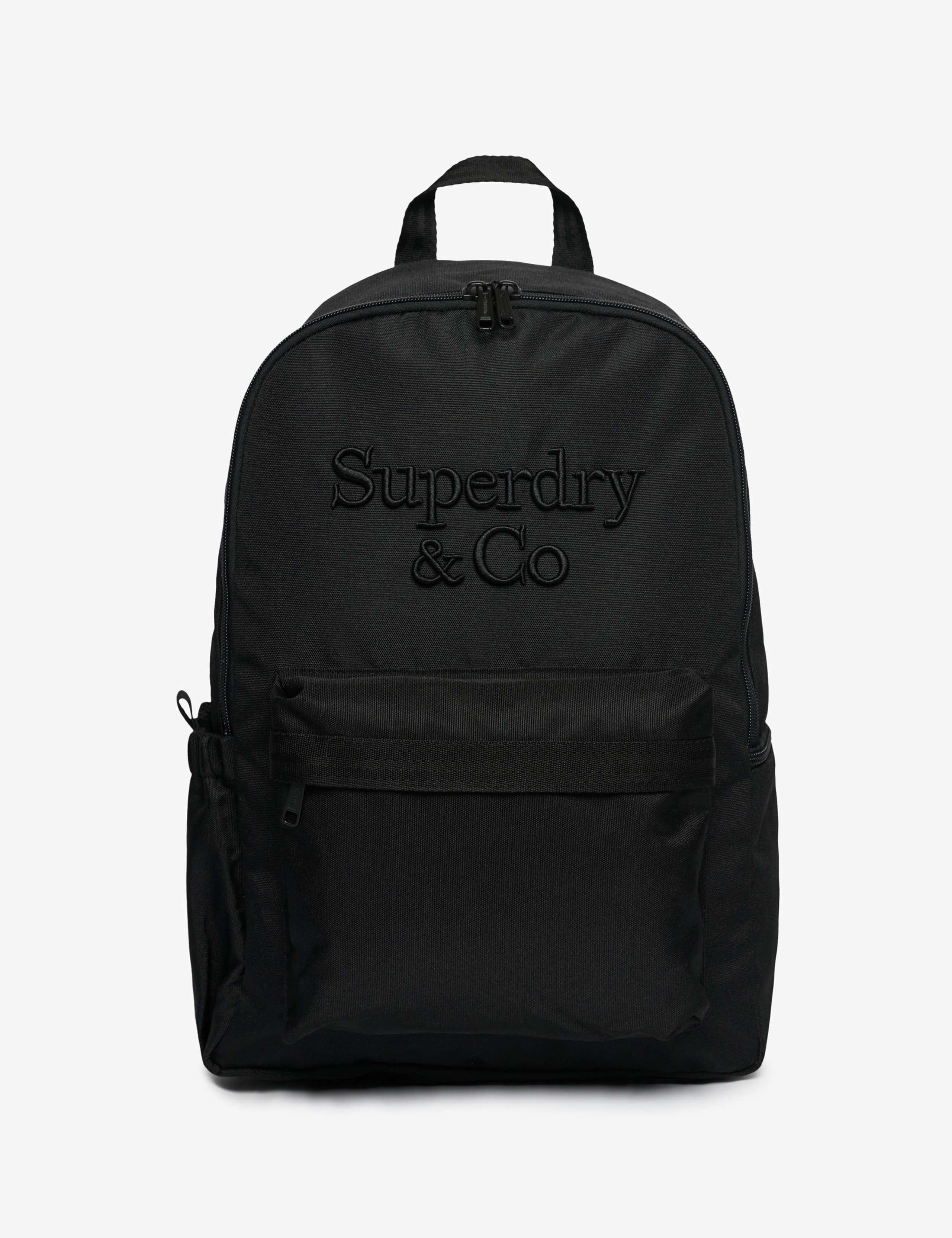 Superdry logo backpack with embroidered branding (British brand)