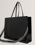 Ted Baker logo webbing glossy tote bag - British product