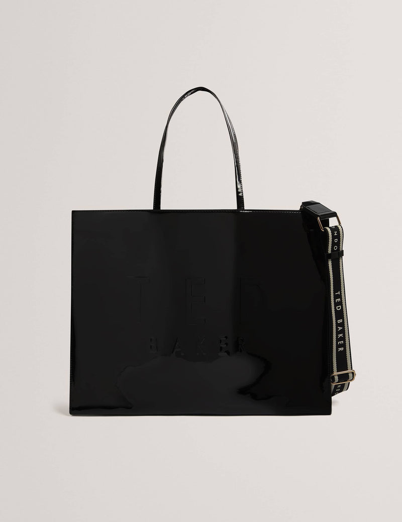 Ted Baker logo webbing glossy tote bag - British product