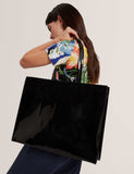 Ted Baker logo webbing glossy tote bag - British product