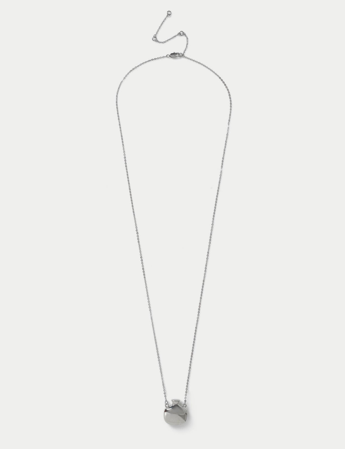 M&S Long Puff Circle Pendant Necklace, UK version