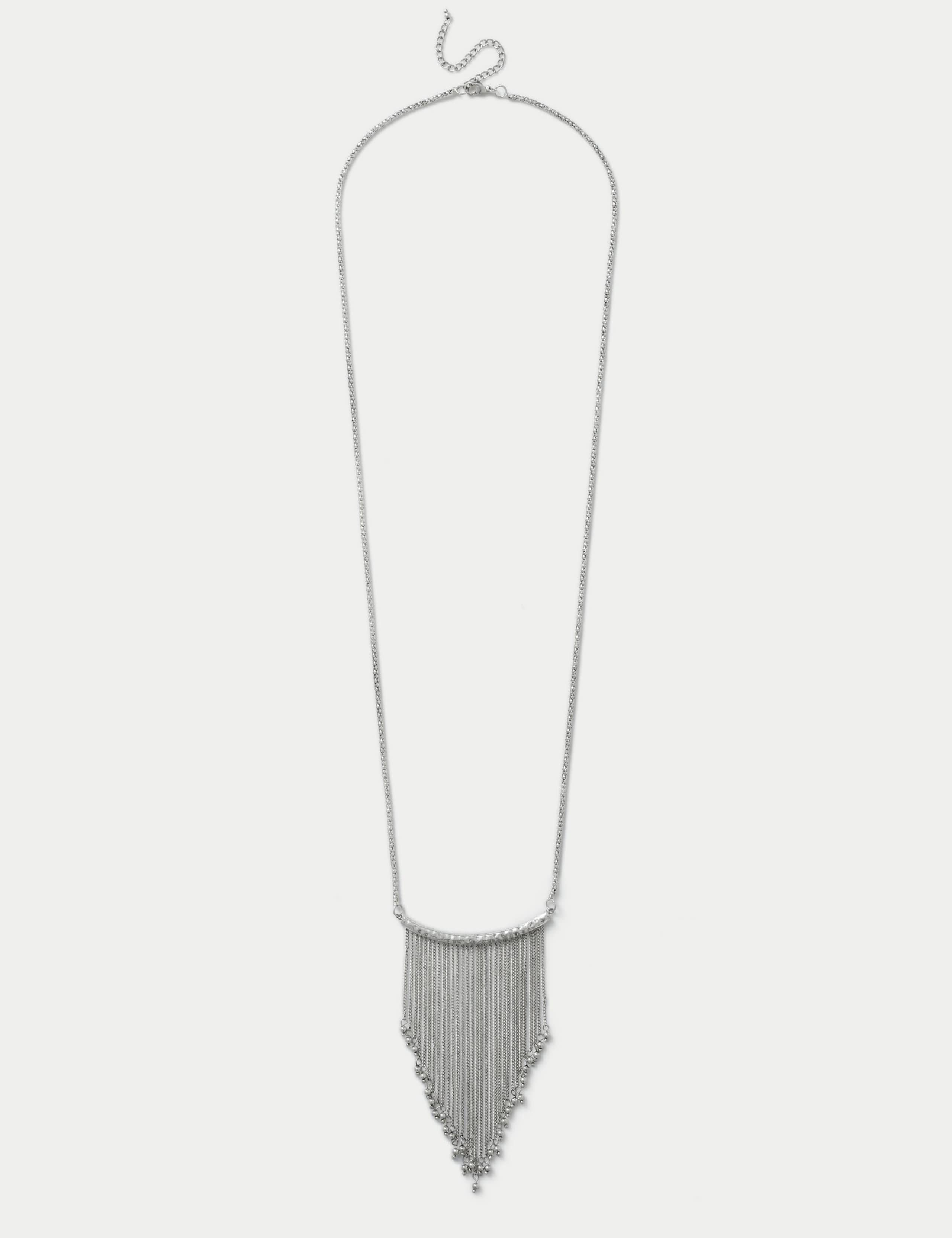 M&S long tassel pendant necklace 40mm (British brand)