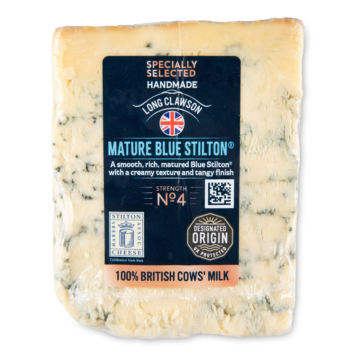 Long Clawson Mature Stilton blue cheese 220g, imported from the UK