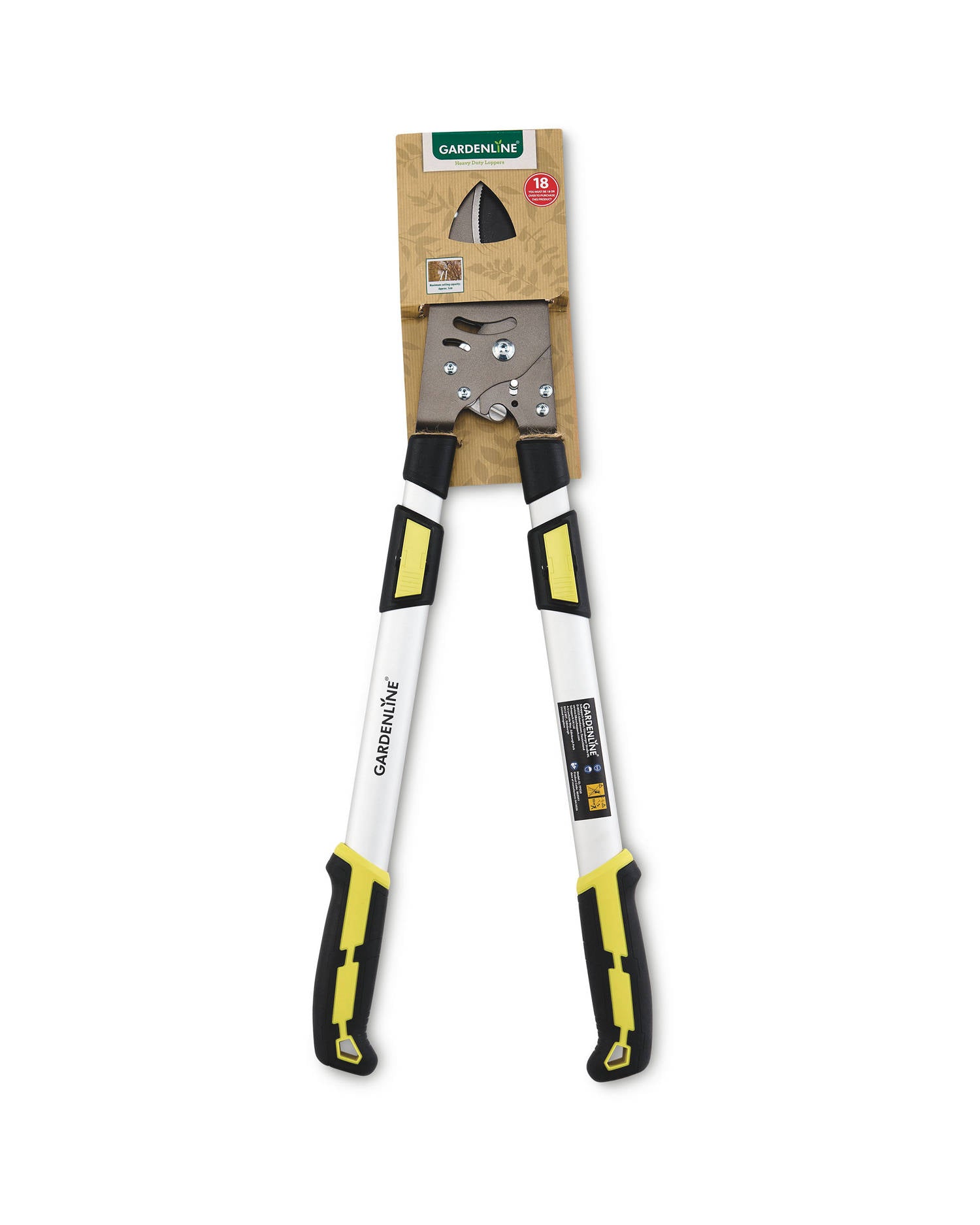 Gardenline telescopic loppers with aluminium handle - imported from the UK