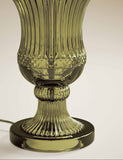 Loretta table lamp glass base 55.5 cm, imported from the UK