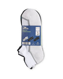 Low cut fitness socks 3 pack in white green black, UK version