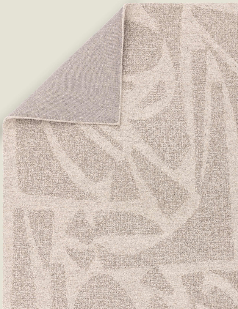 Loxley pure wool rug, modern abstract design, UK version