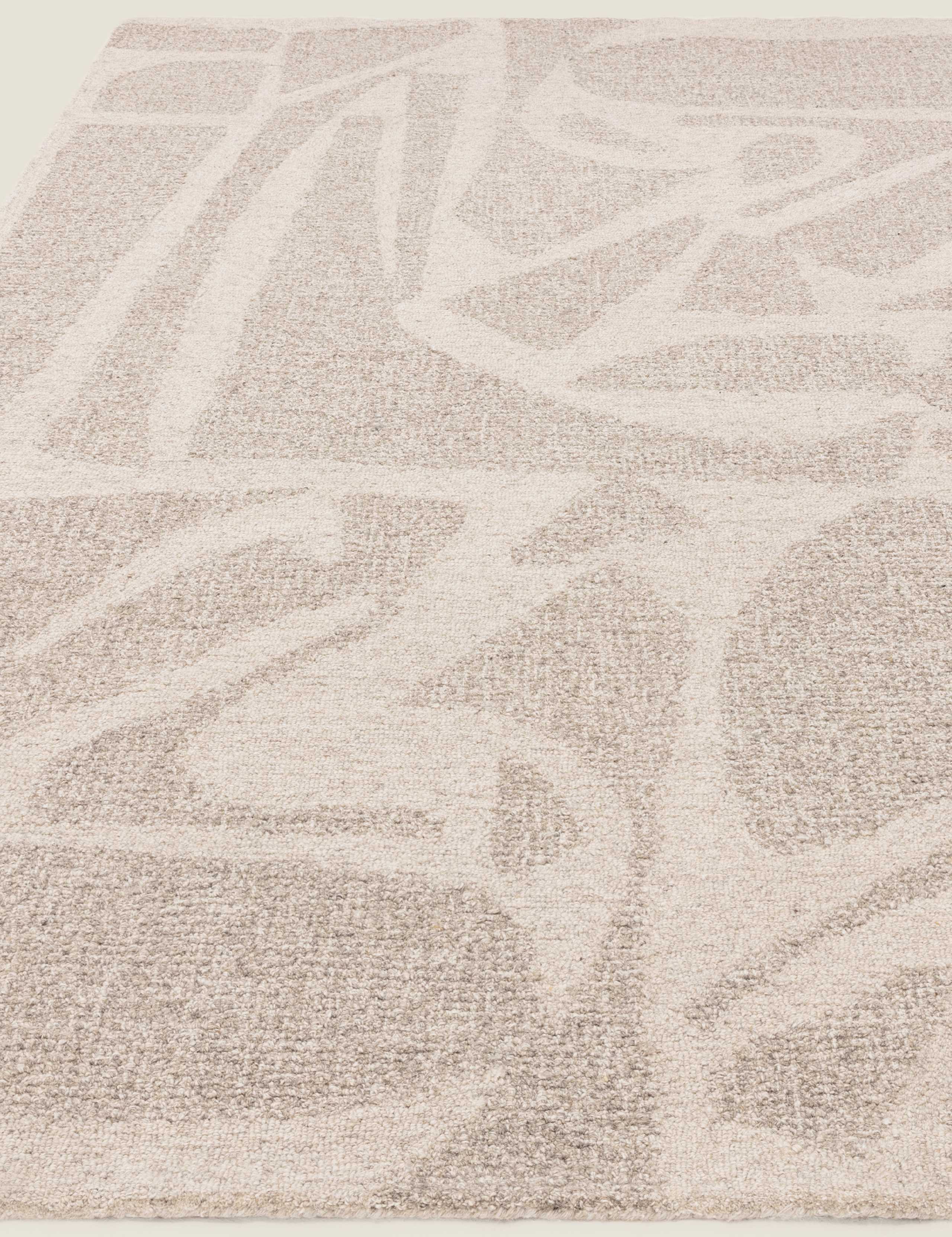 Loxley pure wool rug, modern abstract design, UK version