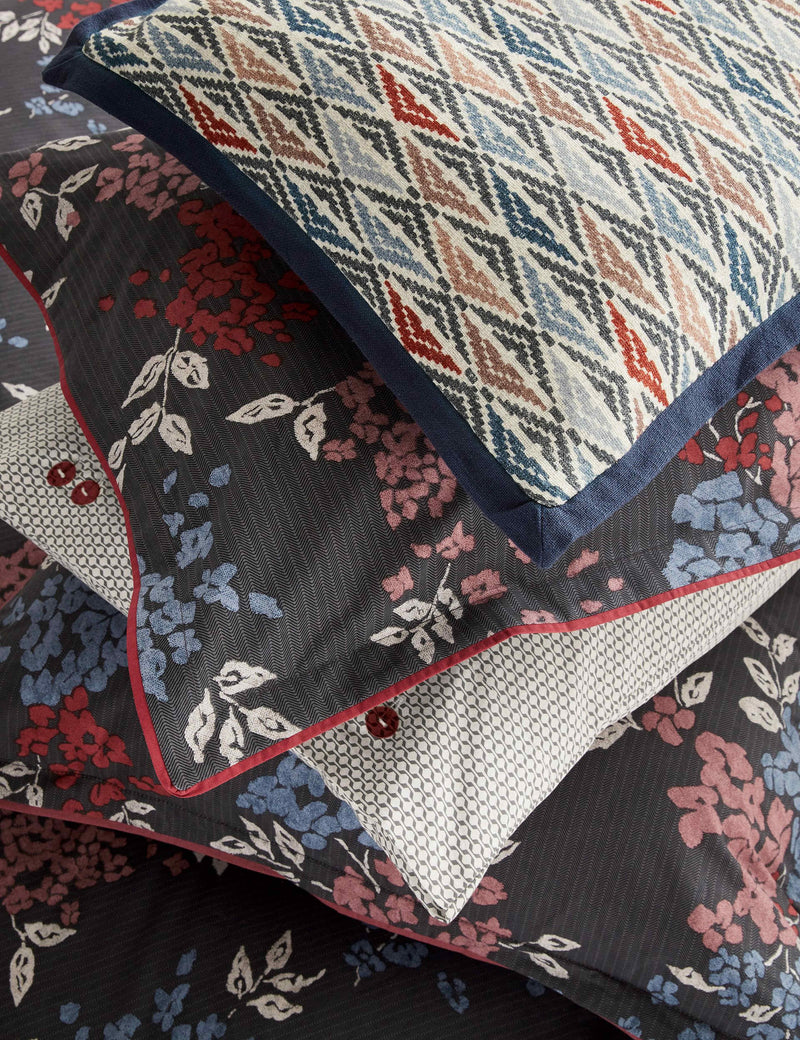 Bedeck Lucine geometric diamond rectangle cushion (British brand)