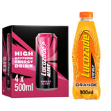 Lucozade Energy Bottle & Alert Cans Bundle GOODS ASDA   