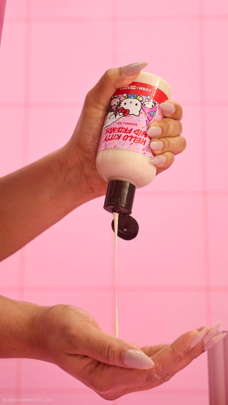 Lush Hello Kitty and Friends shower gel, UK version