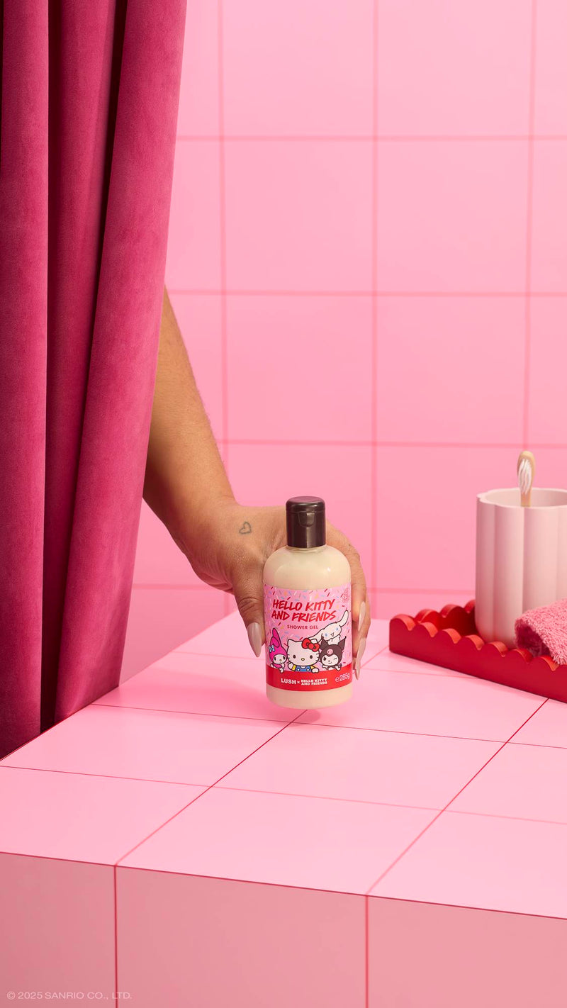 Lush Hello Kitty and Friends shower gel, UK version