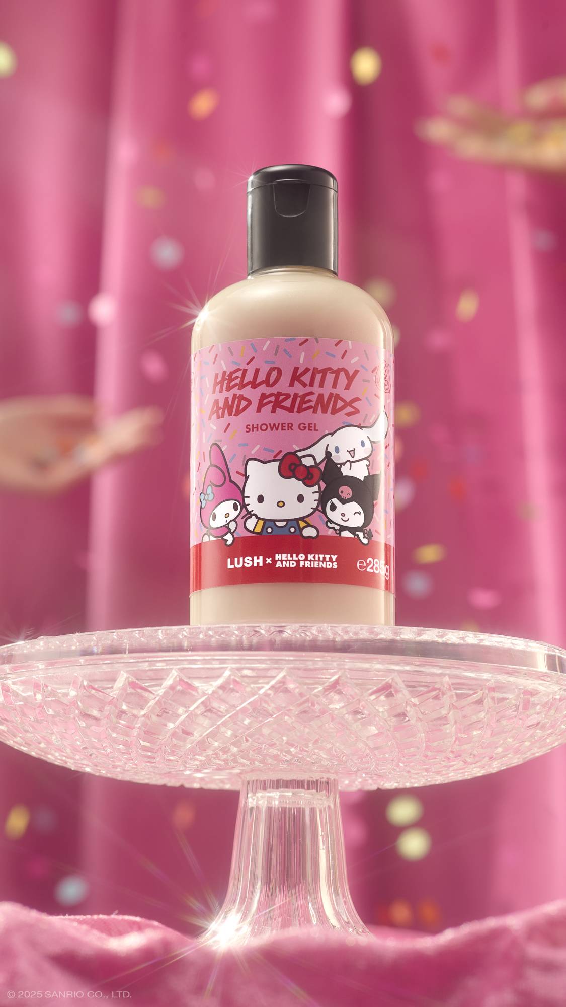 Lush Hello Kitty and Friends shower gel, UK version