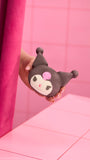 Lush Kuromi bath bomb with rainbow black lustre, UK version