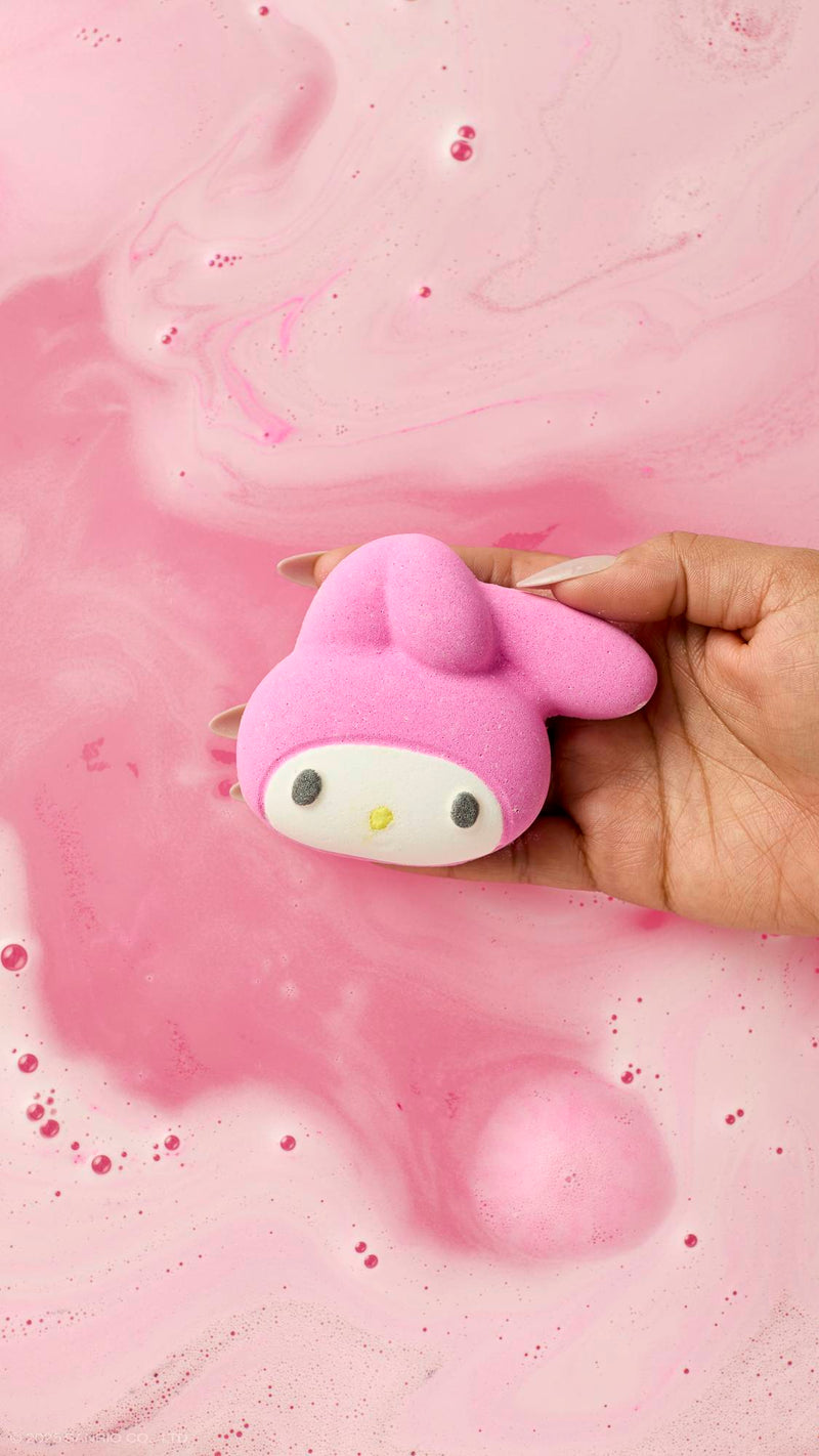 Lush My Melody bath bomb in pink, imported from the UK