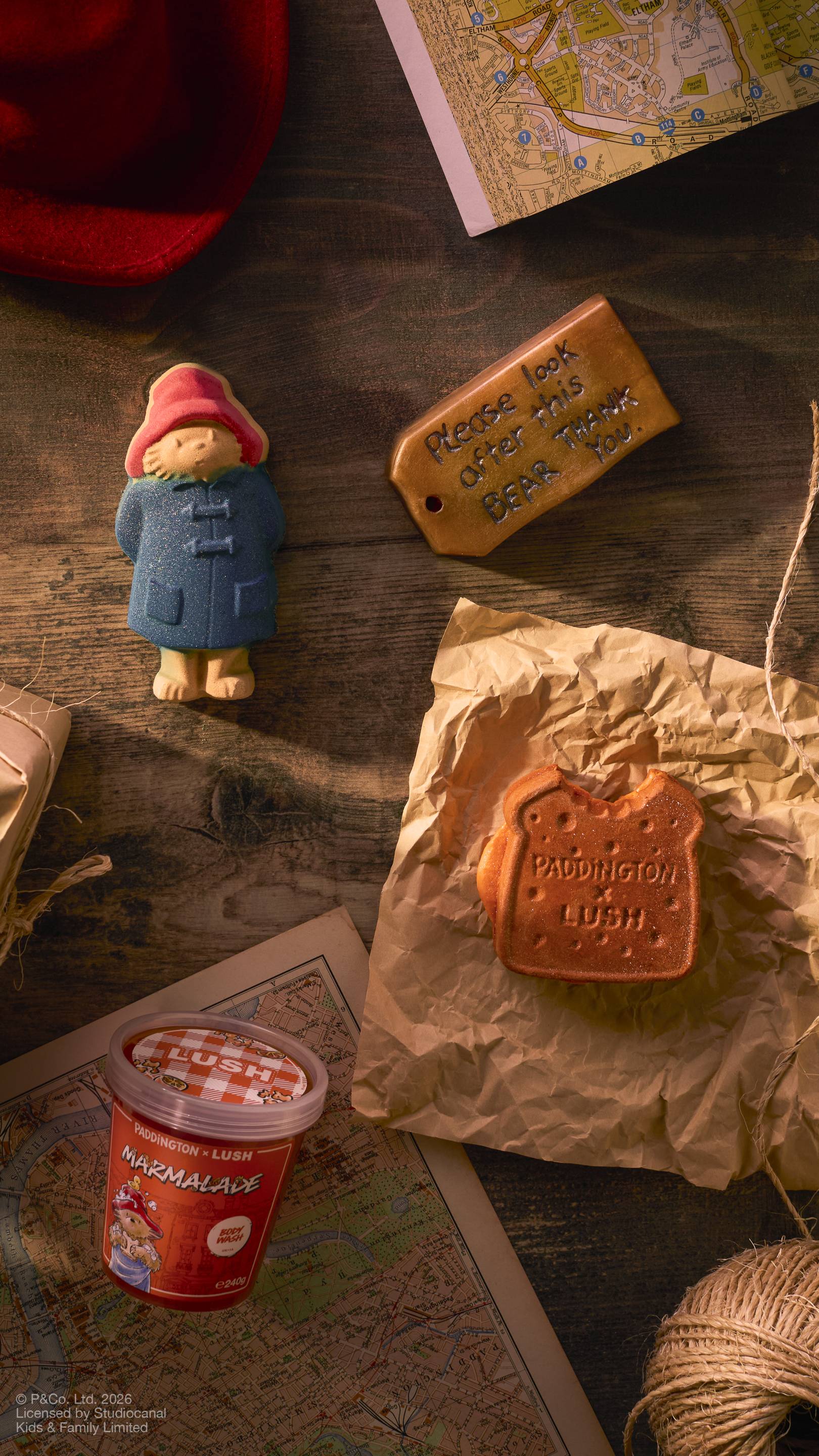 Lush Marmalade Body Wash Paddington x Lush collection, imported from the UK