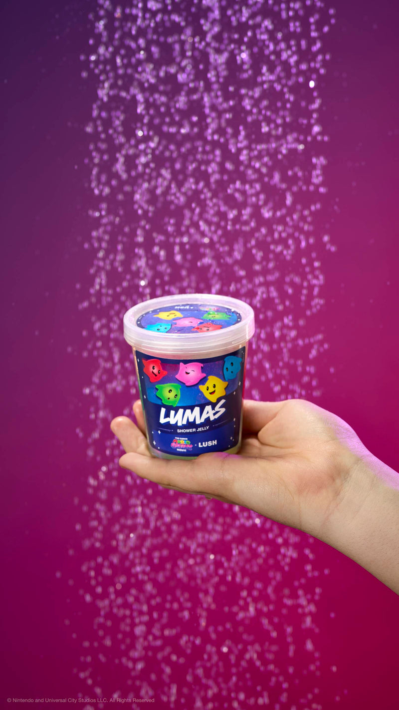 Lush Lumas shower jelly Super Mario Galaxy edition, UK version