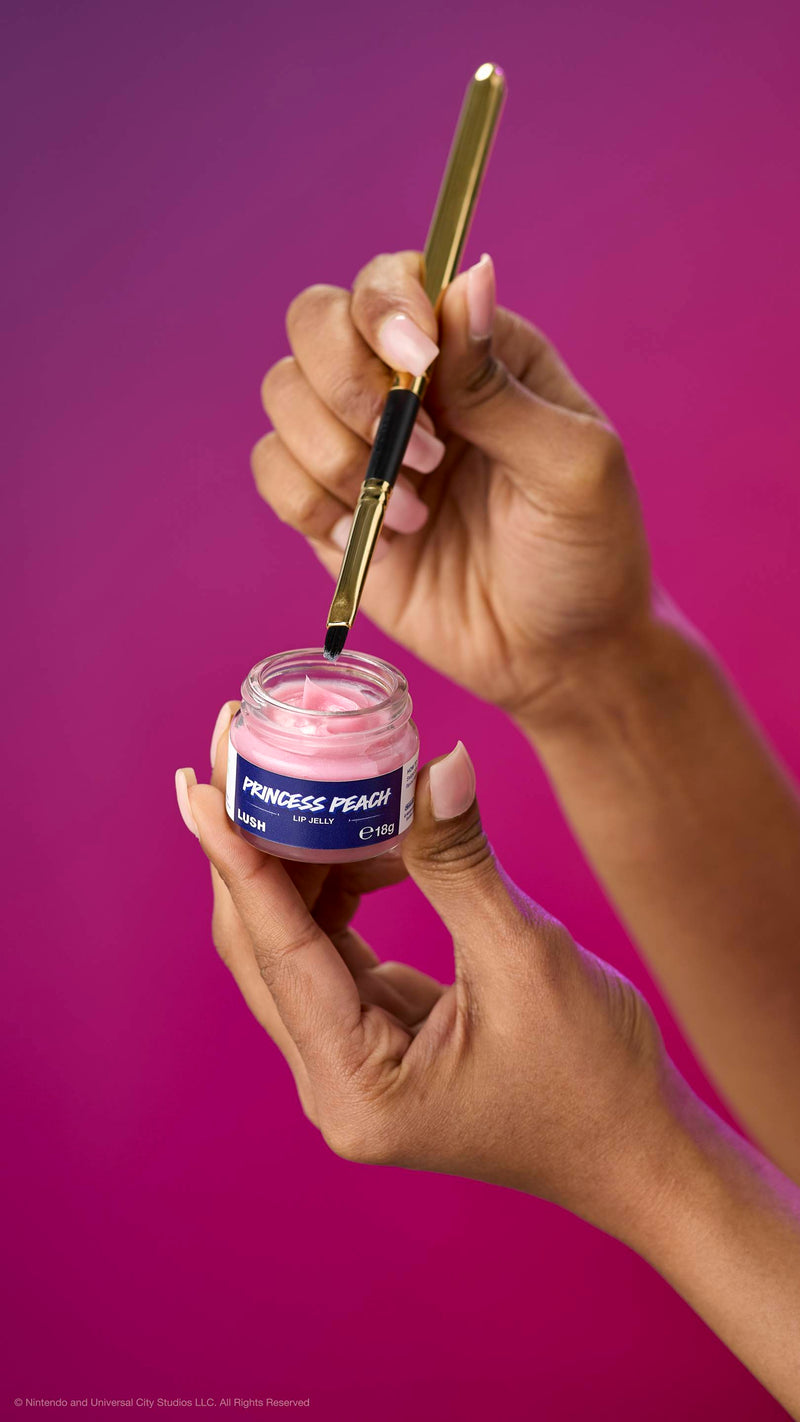 Lush Princess Peach lip jelly Super Mario edition (British brand)