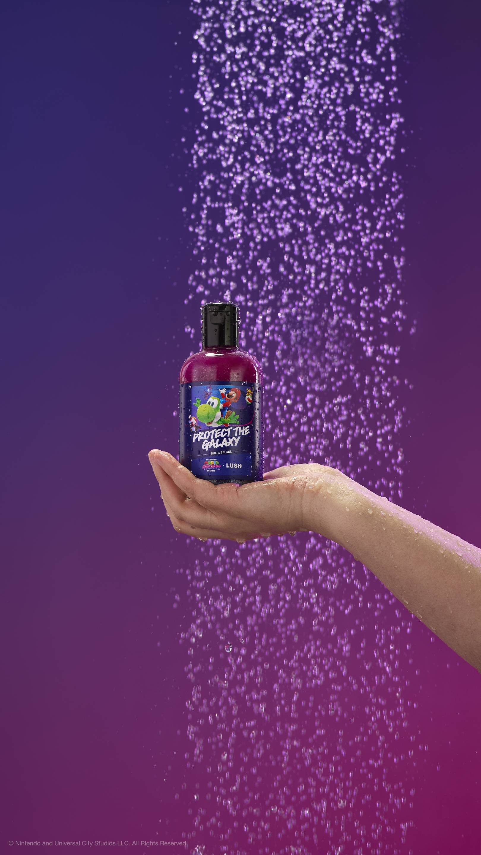 Lush Protect The Galaxy shower gel Super Mario Galaxy edition - British product