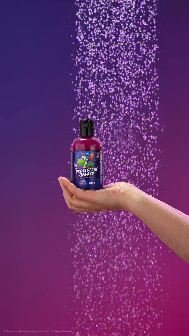 Lush Protect The Galaxy shower gel Super Mario Galaxy edition - British product