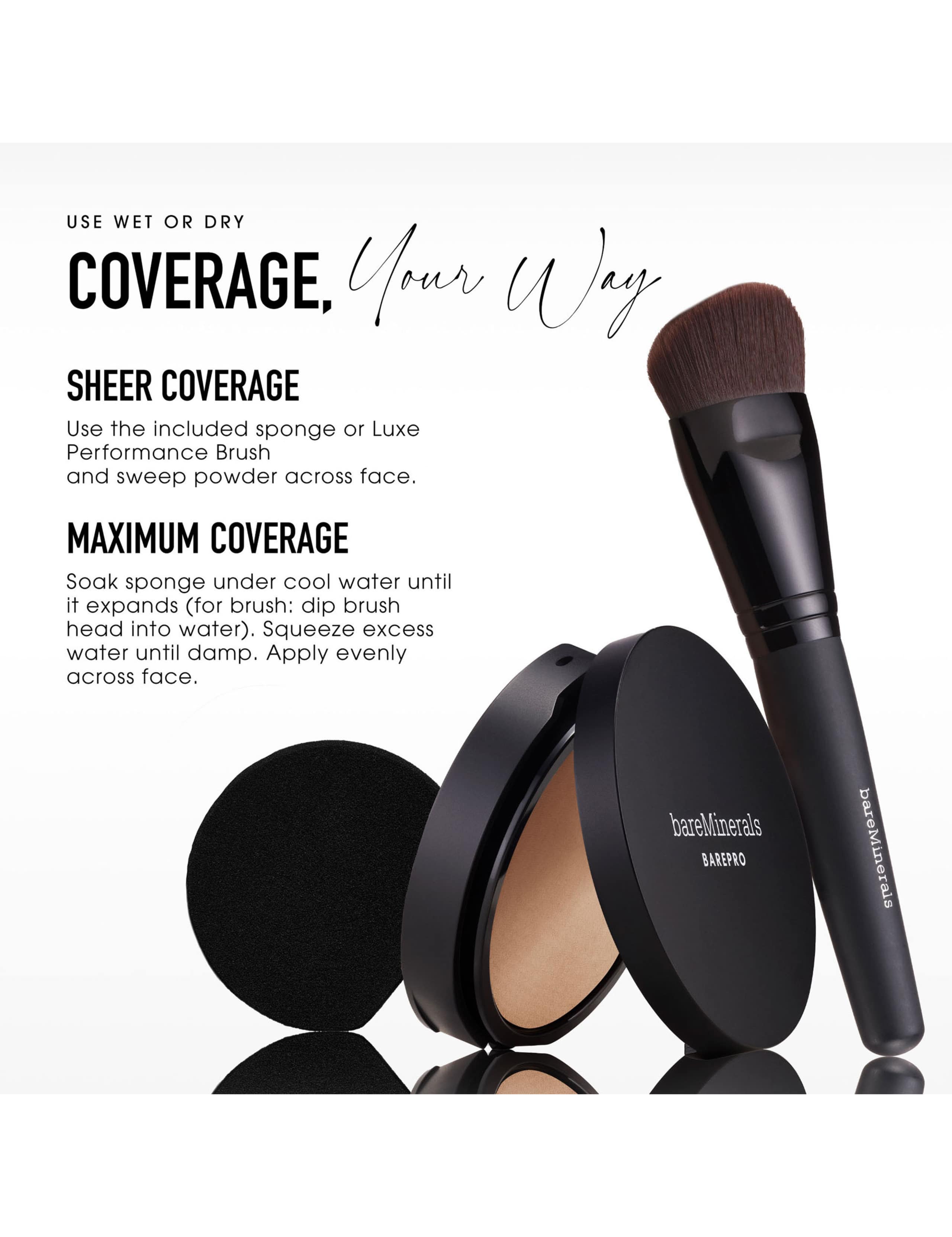 bareMinerals Luxe Performance Brush makeup brush, UK version
