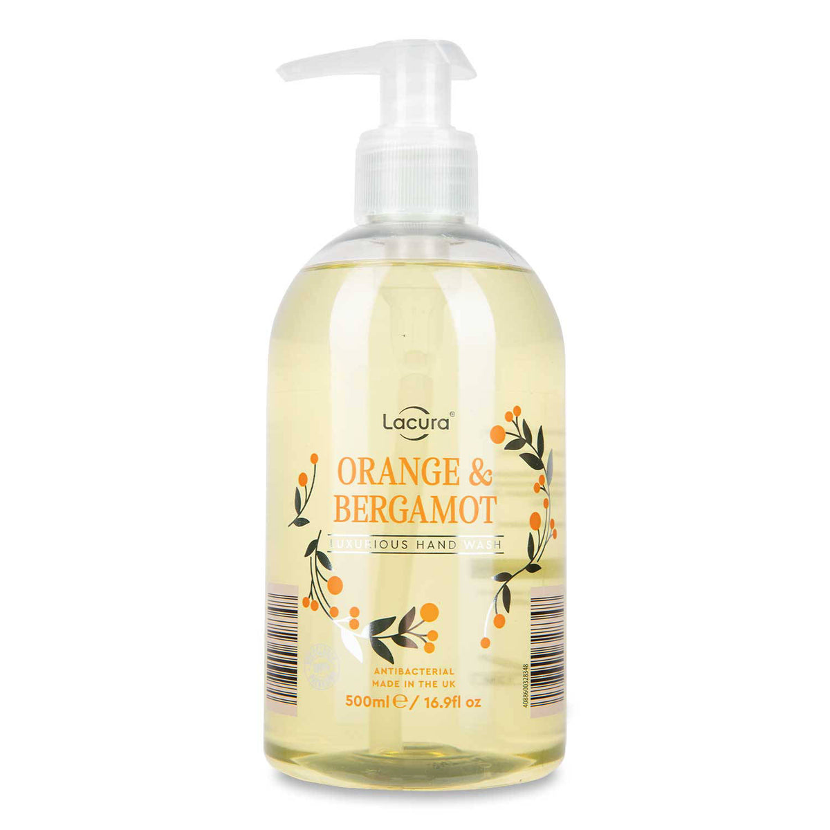 Luxurious hand wash 500ml bottle, imported from the UK