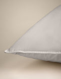 White duck down medium pillow 48x74 cm, imported from the UK