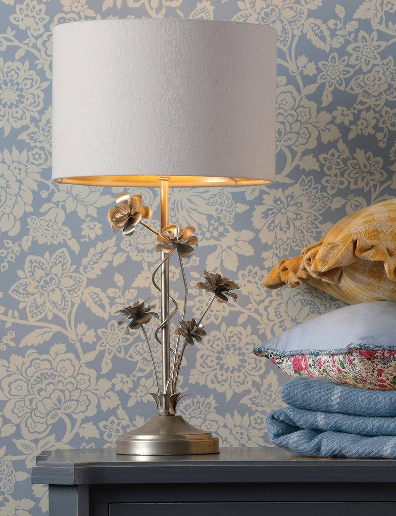 Laura Ashley Lyndale decorative metal table lamp, UK version