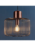 Gallery Home copper Nichol ceiling light pendant (British brand)
