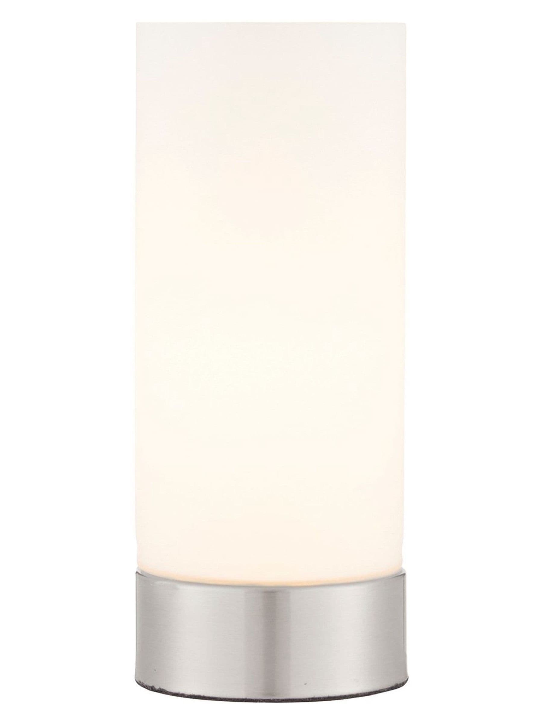Gallery Home Silver Lara touch control table lamp, imported from the UK